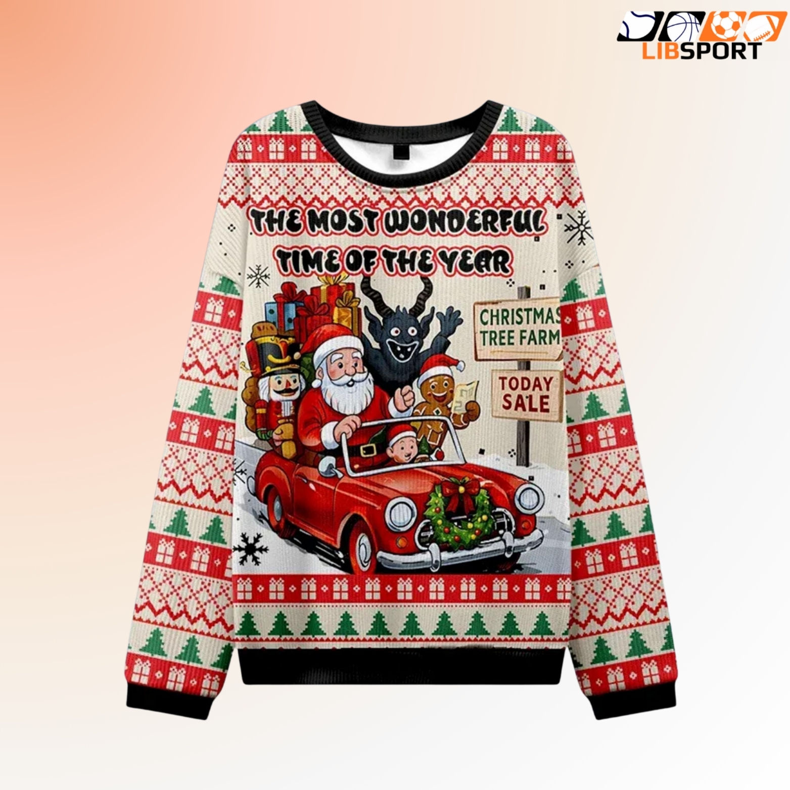 Ugly Christmas Time Shirt, It’s The Most Wonderful Time Tee, Vintage Holiday Christmas Shirt